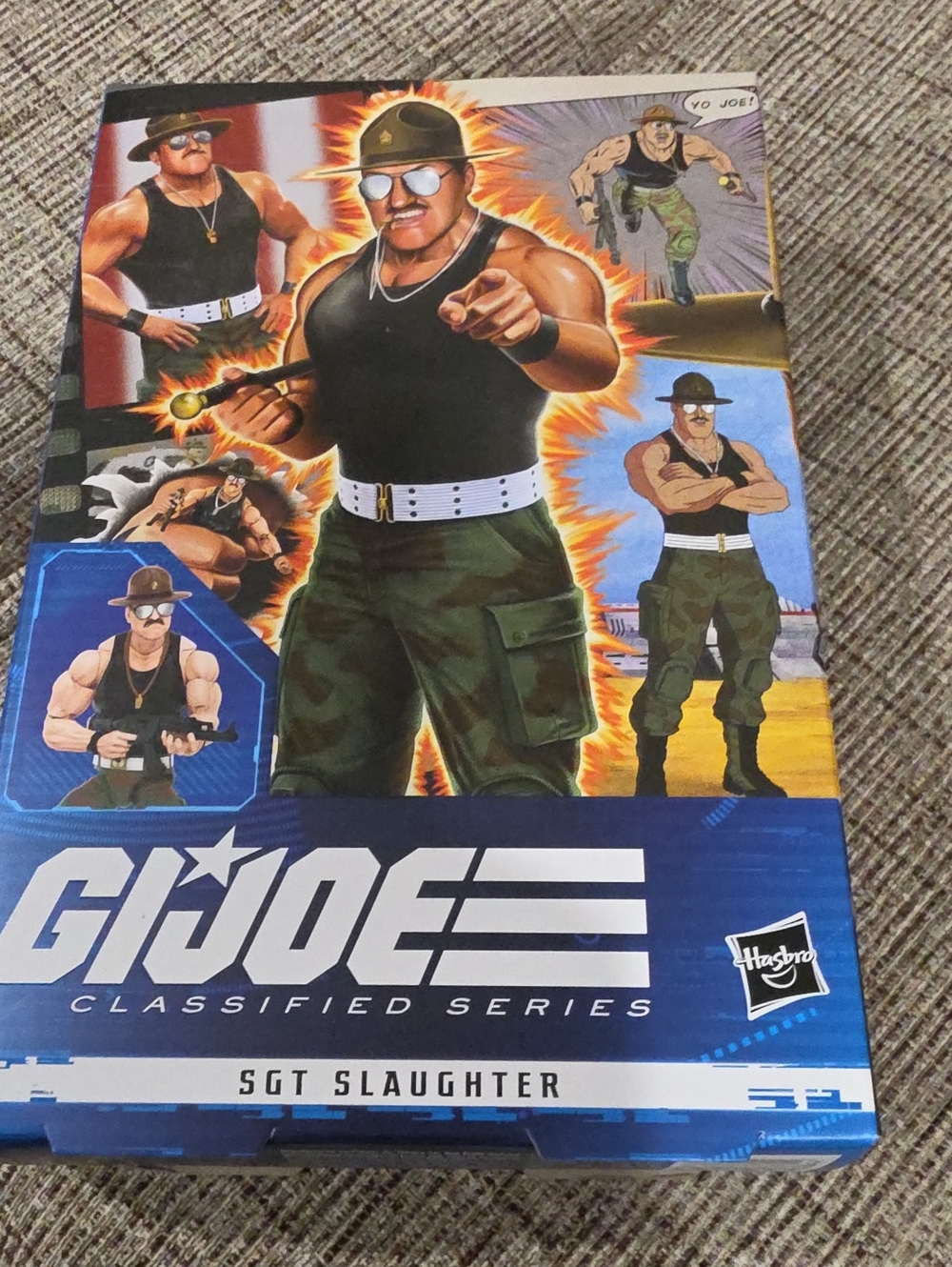 Hasbro G.I. Joe Sgt Slaughter Action Figure - Black, Green, White